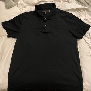 Banana Republic Black Luxury-Touch Performance Polo in M.  Perfect condition!